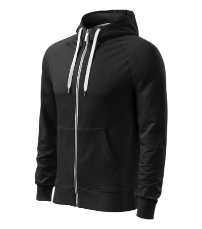 FELPA CON CAPPUCCIO E ZIP - immagine 2