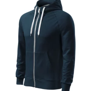 FELPA CON CAPPUCCIO E ZIP