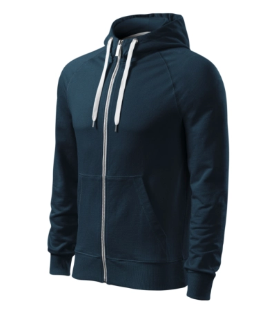 FELPA CON CAPPUCCIO E ZIP