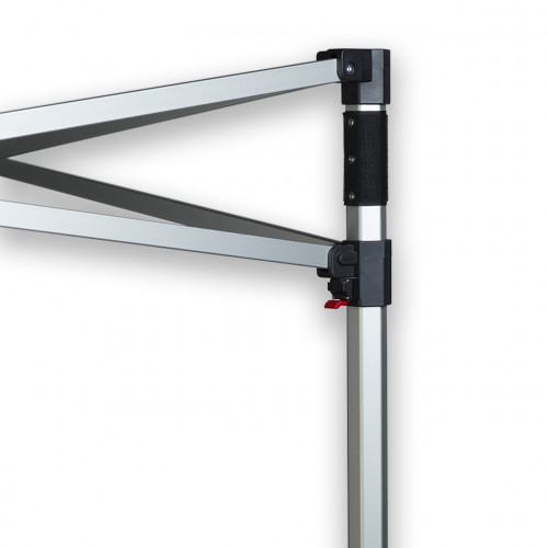 Gazebo 3x3 metri: disponibile impermeabile 180g/m2 e non impermeabile flag nautico 115g/m2 - immagine 3
