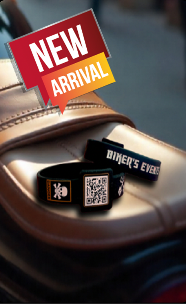 bracciale con qr code<br />
